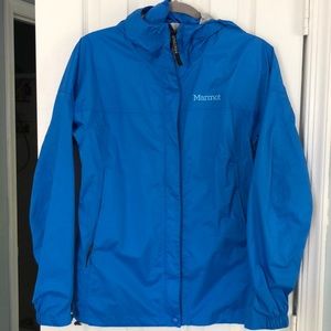 Marmot Blue Raincoat
